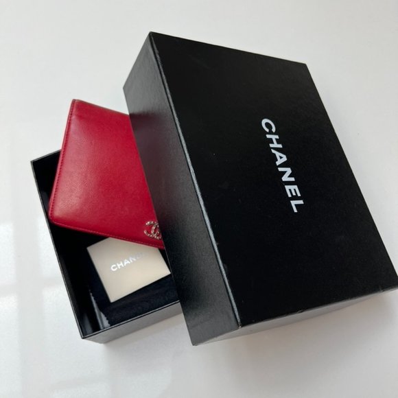 Chanel Red Leather Wallet - Picture 6 of 6